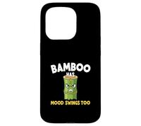 Bamboo Has Mood Swings Too Funny Plant Humor Case for iPhone 15 Pro