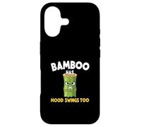 Bamboo Has Mood Swings Too Funny Plant Humor Case for iPhone 17