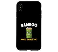 Bamboo Has Mood Swings Too Funny Plant Humor Case for iPhone XS Max