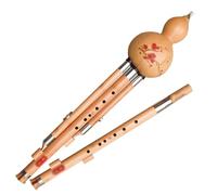 Bamboo Hulusi Double Tone Cucurbit Flute Play Professionally Gourd Flute For Music Lovers Gourd Instrument