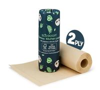 Bamboo Kitchen Paper Rolls 24 Pack - 2 Ply, 90 Sheets Per Roll, 100% Bamboo, FSC Certified, Plastic-Free & Biodegradable