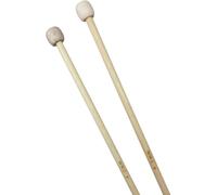Bamboo Knitting Needles Pair, 35cm Long Single Point Knitting Needle Set 4mm - 25mm (4mm)