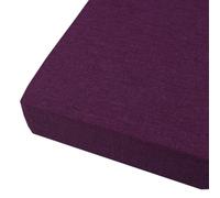 Bamboo Knot Indoor Outdoor Cushion 8cm Thick Non-Slip Removable Garden Pillow for Sofa Kitchen Patio - Dark Purple 20x63 inches