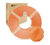Bamboo Lab 1.75MM PLA Matte Filament High Speed Printing with RFID 1KG +/- 0.03mm Eco Friendly 3D Printer Filament for Bambu Lab P1P/P1S/X1C/X1/A1/A1 Mini (Without Spool) (Orange 11300)