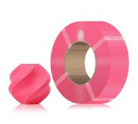 Bamboo Lab Filament PLA Basic Refill with RFID Compatible with BambuLab A1/A1 Mini/X1/P1 Series 1.75mm 1KG Spoolless 3D Printer Refilament Dimensional Accuracy +/- 0.03mm-Hot Pink (10204)