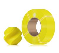 Bamboo Lab Filament PLA Basic Refill with RFID Compatible with BambuLab A1/A1 Mini/X1/P1 Series 1.75mm 1KG Spoolless 3D Printer Refilament Dimensional Accuracy +/- 0.03mm-Yellow (10400)