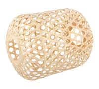 Bamboo Lampshade for Pendant and Wall Lamps, Khaki Weaving