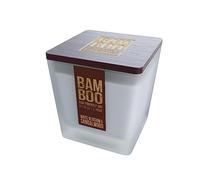 BAMBOO - Large Jar Candle White Blossom & Sandalwood 210g for Men and Women