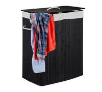 Bamboo laundry hamper Rectangular Clothes Container 100 L Bamboo Laundry Basket