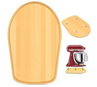Bamboo Mixer Slider Compatible with Kitchen aid Tilt-Head 4.5-5 Qt Stand Mixer - Kitchen Countertop Storage Mover Sliding Caddy for Kitchen Aid 4.5-5 Qt Mixer