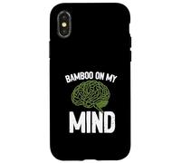 Bamboo On My Mind Eco Green Thinker Naturecore Case for iPhone X/XS