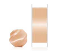 Bamboo Original PLA Silk+ Filament Glossy Silk Texture, Shiny, Stronger Interlayer Bonding for Bambu Lab A1/A1 MINI/X1/X1C/P1P/P1S/AMS. 1.75mm High Speed&Easy Printing with RFID 1KG (Champagne 13404)