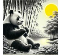 Bamboo Panda 300 Piece Jigsaw Puzzles for Adults and Kids, Impossible Puzzle, Jigsaws 300 pieces for adults Gifts, Difficult jigsaw puzzles for The Whole Family