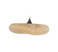 Bamboo Pendant Lamp Light Wood BOYNE Small