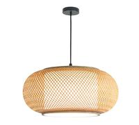 Bamboo Pendant Light Dining room light japanese Light fixture Country style Ceiling Hanging Light Beige Boho Antique Lantern Applicable for Kitchen Island Teahouse Living Room bedroom Restaurant