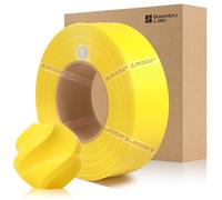 Bamboo PETG Basic Refill Filament 1.75mm 1 KG (2.2lbs) with RFID for Bambu Lab A1/X1/P1 Series 3D Printers,Strong Toughness,Outdoor Use,3D Printing Filament,No Spool, +/- 0.03mm (Yellow 30402)