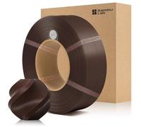 Bamboo PETG Basic Refill Filament 1.75mm 1 KG (2.2lbs) with RFID for Bambu Lab A1/X1/P1 Series 3D Printers,Strong Toughness,Outdoor Use,3D Printing Filament,No Spool, +/- 0.03mm (Dark Brown 30800)