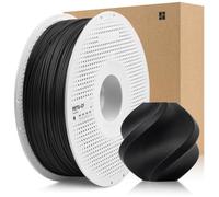 Bamboo PETG-CF 3D Printer Filament 1.75mm RFID 1KG with Reusable Spool,Carbon Fiber PETG Reinforced Filament for Bambu Lab A1/X1/P1/AMS 2 Pro/AMS HT/AMS,High Rigidity & Strength (Black 31100)