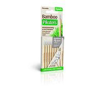 Bamboo Piksters Interdental Brushes | Sizes 00-6 | 8 Pack (8 Pack, Size 0 (Grey))