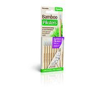 Bamboo Piksters Interdental Brushes | Sizes 00-6 | 8 Pack (8 Pack, Size 1 (Purple))