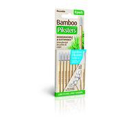 Bamboo Piksters Interdental Brushes | Sizes 00-6 | 8 Pack (8 Pack, Size 5 (Blue))