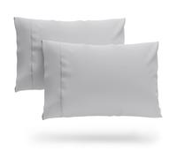 Bamboo Pillowcase Set Cosy House Collection Silver Super King