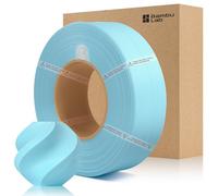 Bamboo PLA Matte Refill Filament 1.75mm 1 KG (2.2lbs) with RFID for Bambu Lab A1/X1/P1/H2 Series 3D Printer,Easy to Print, 3D Printing Filament,No Spool, +/- 0.03mm (Ice Blue 11601)