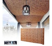 Bamboo Privacy Fence 60x500cm - Decorative Screen for Patio, Backyard & Garden - Natural Bamboo Fence Panel for Outdoor Privacy & Divider - Durable & Eco-Friendly