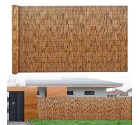 Bamboo Privacy Fence for Balconies, Decorative Garden Screen, 70x700cm (2.3x23ft) Natural Canes, Outdoor Privacy Shield, Eco-Friendly Bamboo Fencing