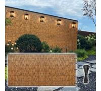Bamboo Privacy Fence for Outdoor Use 60 140 cm Height Decorative Patio Screen for Gardens Restaurants Hotels & Galleries Durable & Eco Friendly Bamboo Fencing