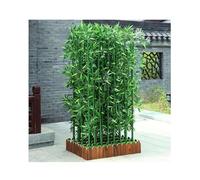 Bamboo Privacy Fence Greenery Wall Backdrop for Garden, Yard, Indoor and Outdoor Decoration, Waterproof Imitation Plants for Enhanced Privacy