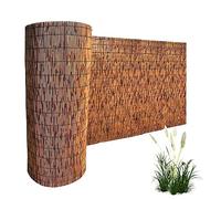 Bamboo Privacy Fence Screen Outdoor Garden Bamboo Roll Panel Natural Reed Privacy Barrier Lightweight Sun Filter Stylish Garden Décor Durable Outdoor Privacy Solution