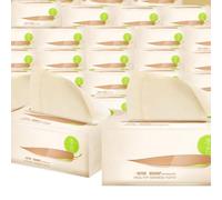 Bamboo Pulp Extraction Paper 6 Packs Natural Household Towel