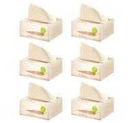 Bamboo Pulp Extraction Paper 6 Packs Natural Tissue