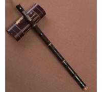 Bamboo Purple Bamboo Flute Xiao Chinese Vertical Piccolo Shakuhachi Classic Traditional Music Instrument Short Dizi Xiao(Black)