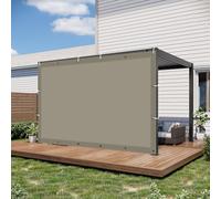 Bamboo Roll-Up Screen for Garden Patio Pool Balcony Plants - 1.4 x 10m 60cm Height Privacy Fence Outdoor Decor Eco-Friendly Shade Solution