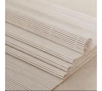 Bamboo Roller Blind, Light Filtering Roman Shade for Indoor/Outdoor, Customizable Width × Height, Perfect for Balcony Decoration and Sun Shade