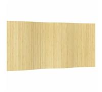 Bamboo Room Divider 400 x 165 cm Light Natural Foldable Freestanding Privacy Screen Divider for Bedroom Living Room Office Opaque Partition Wall with Natural Look