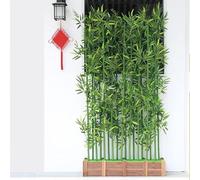 Bamboo Room Divider for Privacy and Landscaping - Artificial Greenery Wall for Courtyard and Terrace