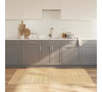 vidaXL Rug Rectangular Light Natural100x200 cm Bamboo