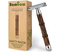 Bamboo Safety Razor| Razors for Men and Women | Double Edge Safety Razor | Fits All DE Razor Blades | Eco-Friendly and Reusable Razors | Classic Safety Razor | Bambaw