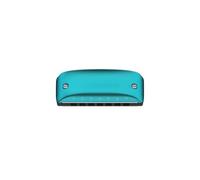 禁售:Bamboo Seven Hole Color Adult Playing Practice Harmonica Minor F Key And Other Tones Musical Instrument harmonica Professional Adult Instrument(Blue A Country)