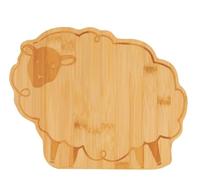 Bamboo Sheep Shaped Chopping Board - Rustic Animal Kitchen Decor - Eco-Friendly Gift
