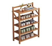Bamboo Shoe Rack 2 3 4 5 Tier Collapsible Wooden Storage Space Saving for Entryway Hallway Bedroom 70cm Stylish Design Wood