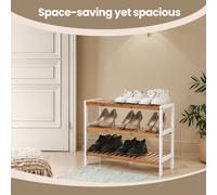Bamboo Shoe Rack