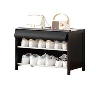 Bamboo Shoe Rack Organizer - Space-Saving Free Standing Shoe Storage Cabinet for Closet, Hallway, Bedroom & Entryway - 80x32x106cm, Durable & Stylish Design