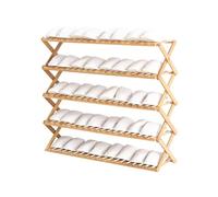 Bamboo Shoe Rack3/4/5/6 Layers 50/70/100cm Wide Stylish & Functional Storage for Hallway Entryway Small SpacesVersatile Shoe Bench & Organizer