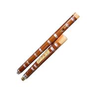 Bamboo Single Output In White Copper Second Section Connected With Flower Bone Bamboo Flute To Play Horizontal Flute(E Key)