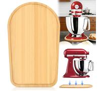 Bamboo Sliding Board for 4.5-5 Qt (4.3L - 4.8L) Stand Mixer, 38x24x1cm Appliance Slider Sliding Pad for Blender, Moving Board for Food Processor Accessories,Fits Models 5K45SS, 5KSM175PS 5KSM125