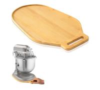 Bamboo Sliding Mat for Kitchenaid Mixer, Mixer Mover Slider Mat Pad Compatible with Kitchenaid Bowl Lift 5-8 Qt Stand Mixer,Kitchen Appliance Slider Mat, Kitchen Aid Mixer Accessories,with Handle